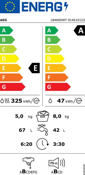 Energie-Label AEG LB4660WT