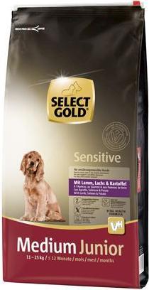 Produktbild Select Gold Sensitive Junior Lamm Lachs & Kartoffel (Junior, 12000 g)