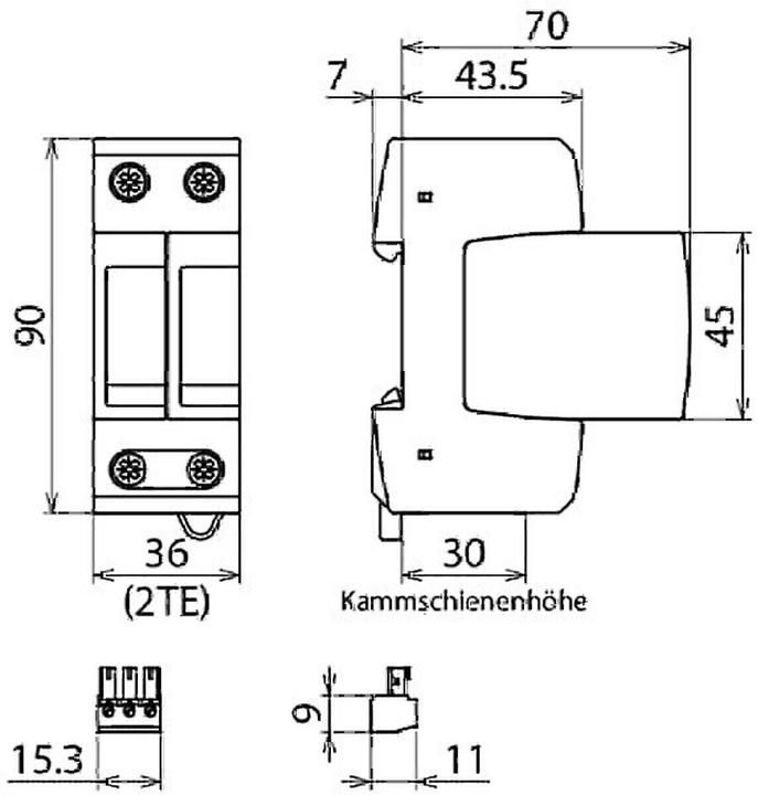 Immagine prodotto Dehn Scaricatore di sovratensione DG M TN ACI 275 FM