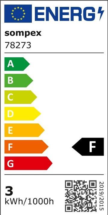 Energie-Label Sompex TROLL 2.0 (188 lm, IP54)
