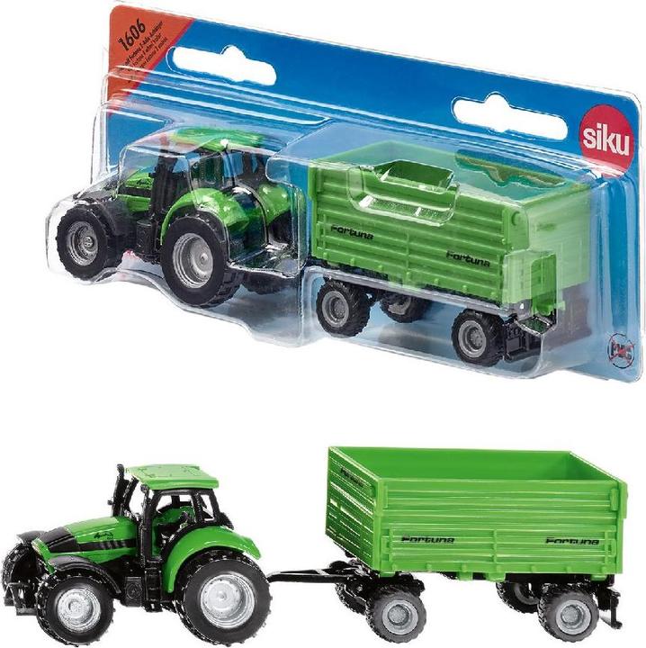 Produktbild Siku DEUTZ-FAHR mit Fortuna 2-Achs Anh?n