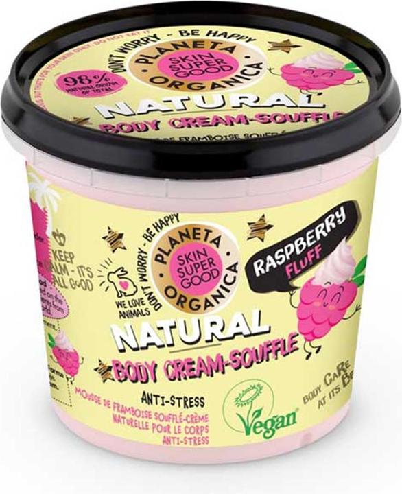 Planeta Raspberry Fluff (Körpercreme, 360 ml)