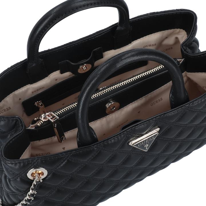 Actual product image Guess Handbag Shoulder Bag Giully Girlfriend Shoulder Satchel Black Black (5 l)