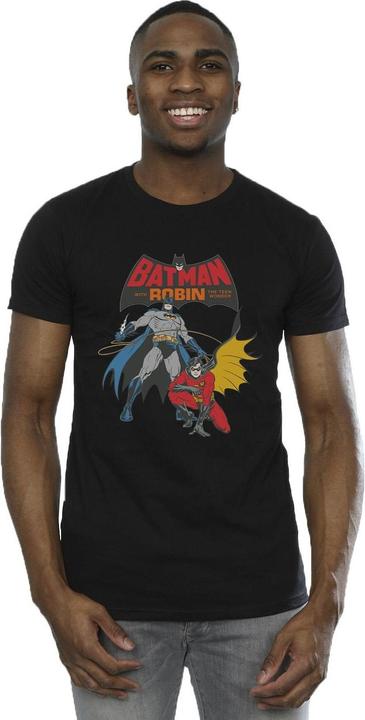 Actual product image Mens Batman And Robin T-Shirt (XXL)
