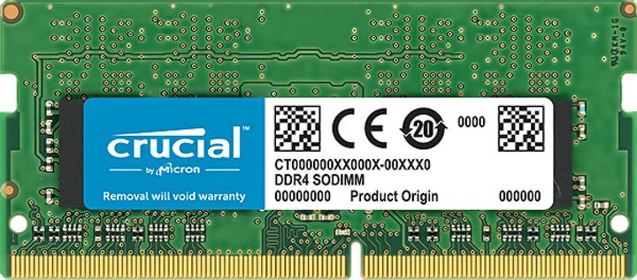 Image du produit Crucial Laptop Memory (1 x 4GB, 2666 MHz, RAM DDR4, SO-DIMM)