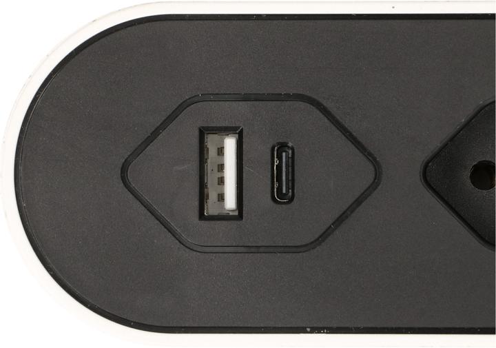 Immagine prodotto Max Hauri linea design (5 x, Tipo 13, USB-A, USB-C, 2.20 m)
