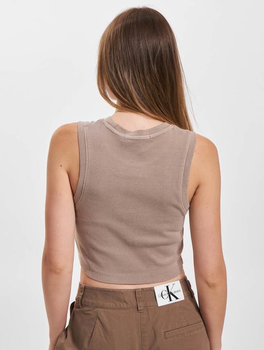 Actual product image Calvin Klein Jeans Mineral Dye Rib Tank Top (S)