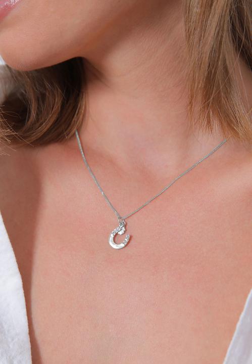 Actual product image Elli Horseshoe cloverleaf (Sterling Silver, 45 cm)