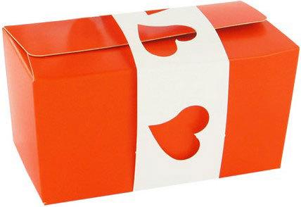 Cerf-Dellier Pralinenschachtel Orange