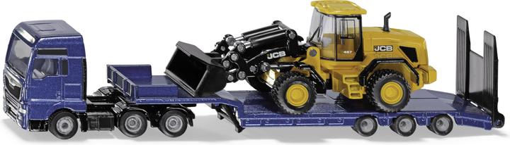 Actual product image Siku MAN truck JCB wheel loader+low loader