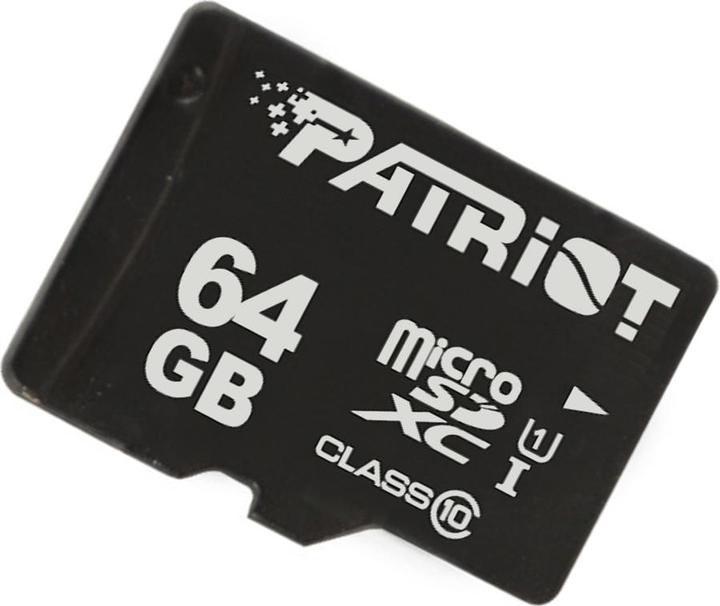 Produktbild Patriot microSDXC Speicherkarte Klasse 10 (64 GB, microSDXC)