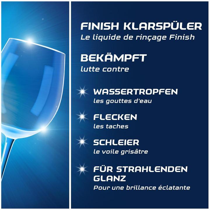 Image du produit Finish Produit de rinçage (Liquide, 80 Cycles de lavage)
