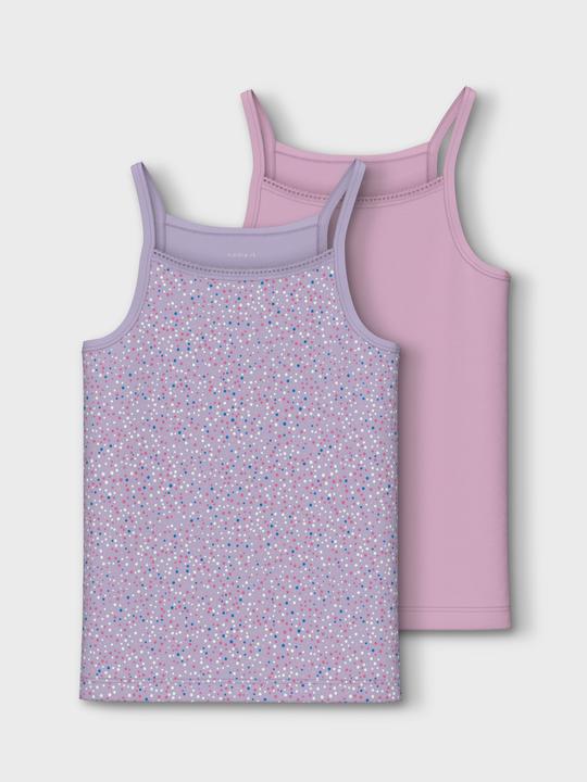 Image du produit Name it Nkfstrap Top 2p Pastel Lilac Dot Noos (146)