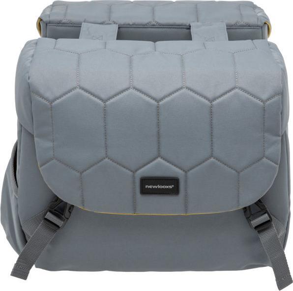 Actual product image New Looxs Bag Mondi Joy Double Quiltedgrey. (38 l, Luggage carrier bag)
