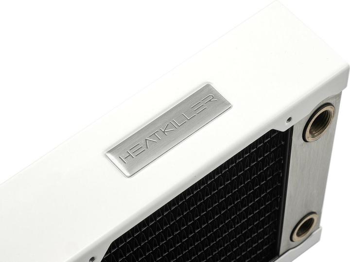 Actual product image Watercool Heatkiller RAD, 240 mm, L - white (120 mm)