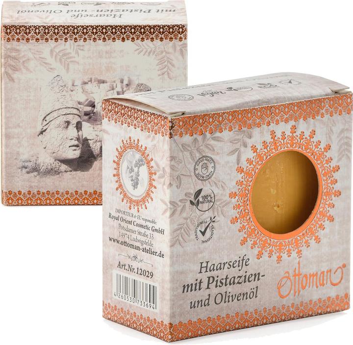 Immagine prodotto Natura Punto Sapone per capelli con pistacchio e olio d'oliva (Shampoo liquido)