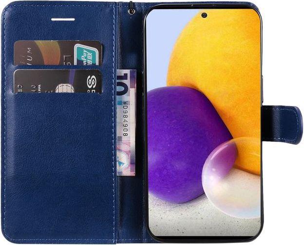 Productafbeelding MU Classic Klassieke IV Lederen Boekomslag serie (Samsung Galaxy A73 5G)