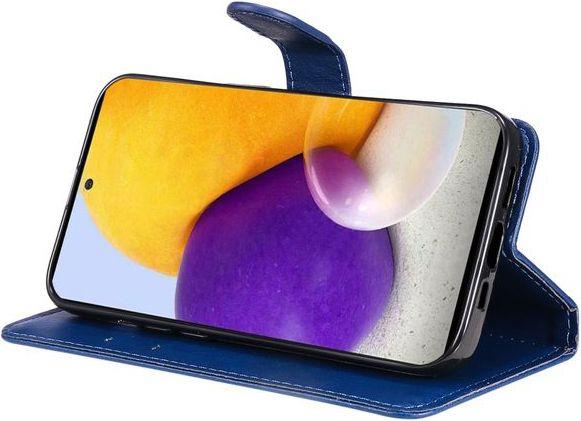 Productafbeelding MU Classic Klassieke IV Lederen Boekomslag serie (Samsung Galaxy A73 5G)