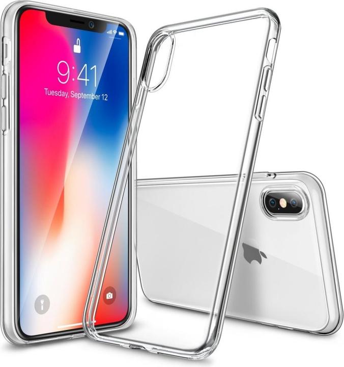 Image du produit Screenguard Apple iPhone X Étui souple en TPU transparent (Apple iPhone X)