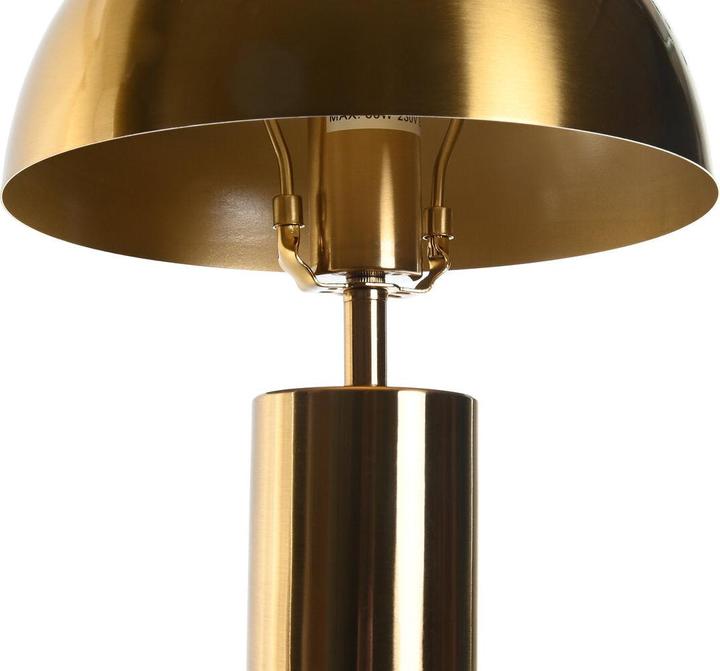 Actual product image DKD Home Decor Desk lamp 24 x 24 x 46 cm Golden Metal 220 V 50 W