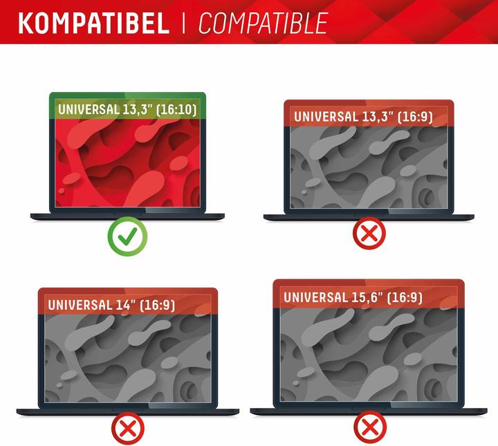Produktbild Displex Privacy Safe, Laptop Blickschutzfilter (13.30", 16 : 10)
