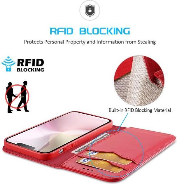Produktbild Dux Ducis Hivo Series Leder Bookcover Hülle (Apple iPhone 16e)