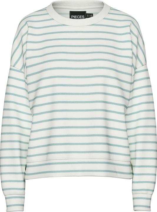 Pieces Pcchilli Ls Sweat Stripes Noos Bc (XS)