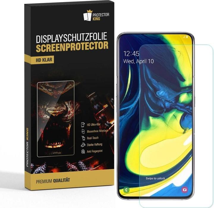 Produktbild Protectorking 6x Premium Displayschutzfolie 3D KLAR (6 Stück, Samsung Galaxy A80)