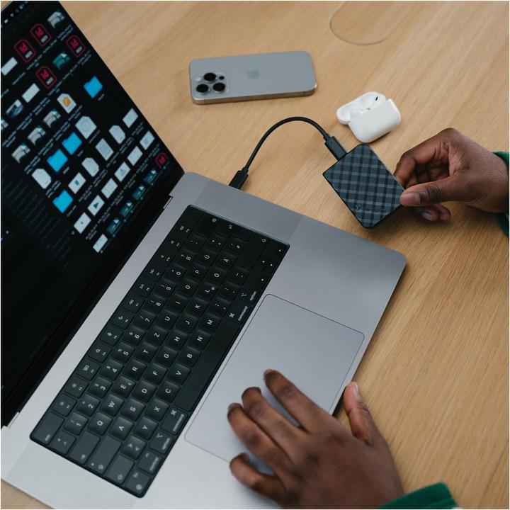Immagine prodotto Verbatim Disque SSD externe Store'N'Go Mini Diamond USB-C - 2To (Noir) (2000 GB)