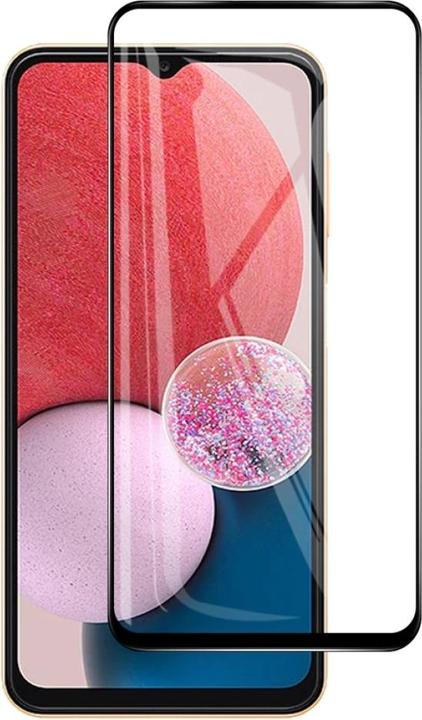 Actual product image Screenguard Samsung Galaxy A13 4G Full Screen Protective Glass Film 2.5D 9H (1 Piece, Samsung Galaxy A13)