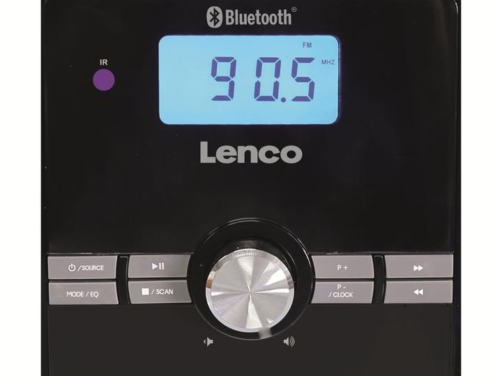Actual product image Lenco MC-030BK (Bluetooth, CD player, 2x 10 W)