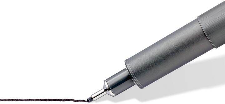 Actual product image Staedtler Fineliner Pigment liner 308 Line width: 1.2 mm Writing colour: black (Black, Gray, 1 x)