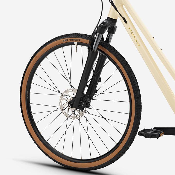 Image du produit Btwin Vélo tout chemin cadre bas, ACTV 500 jaune