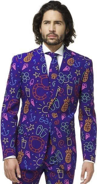 Produktbild OppoSuits Doodle Dude Kostüm Anzug - für Karneval Fasching (52)
