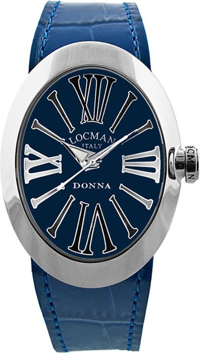 Immagine prodotto Locman Italia Orologio da donna Donna blu Ref. 0410 (Orologio da polso analogico, 34.50 mm)
