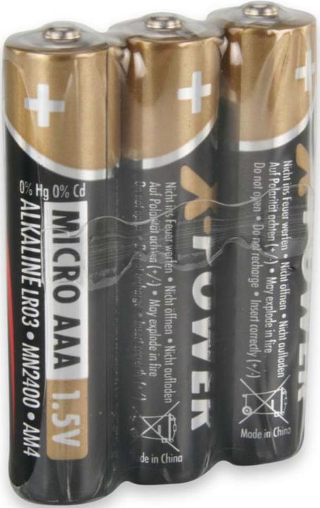 Image du produit Ansmann X-Power Pile alcaline Micro AAA / LR03 (10 pcs, AAA)