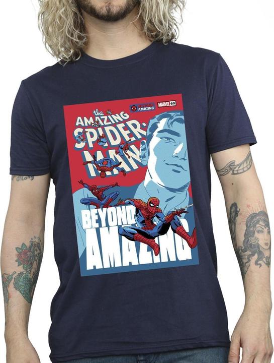 Produktbild SpiderMan Beyond Amazing Cover TShirt (3XL)