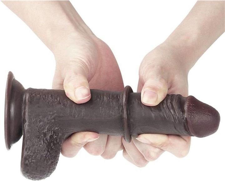 Produktbild Lovetoy Sliding-Skin Dual Layer Dildo 17.5cm