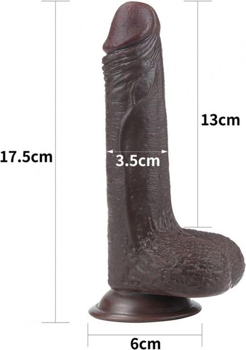 Produktbild Lovetoy Sliding-Skin Dual Layer Dildo 17.5cm