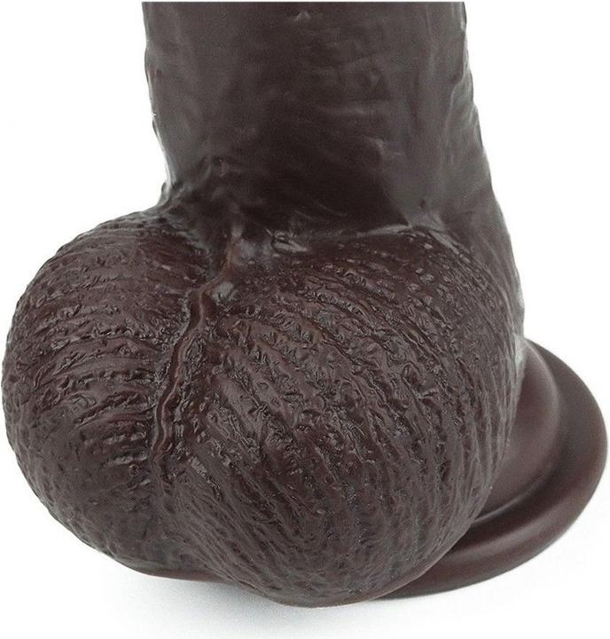 Actual product image Lovetoy Sliding Skin Dual Layer Dildo 23cm