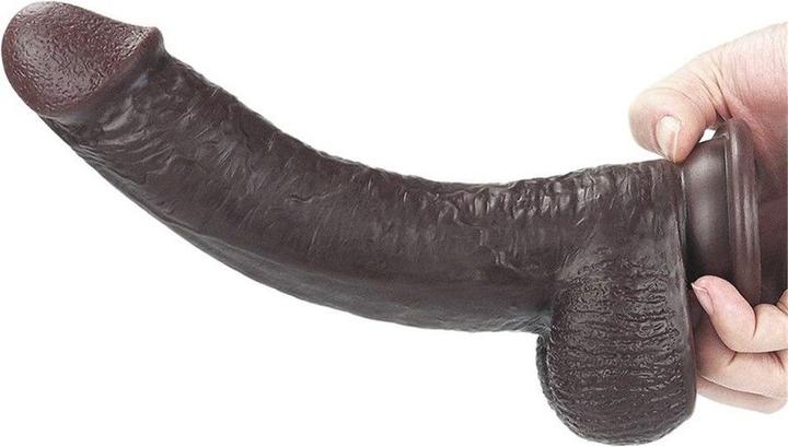 Actual product image Lovetoy Sliding Skin Dual Layer Dildo 23cm