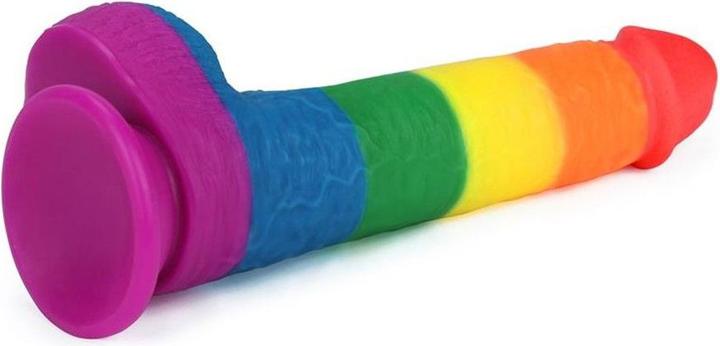 Actual product image Lovetoy Dildo Prider Liquid Silicone 9"