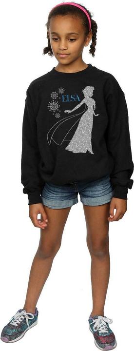 Immagine prodotto Disney Frozen Elsa Christmas Silhouette Felpa Ragazze (128)