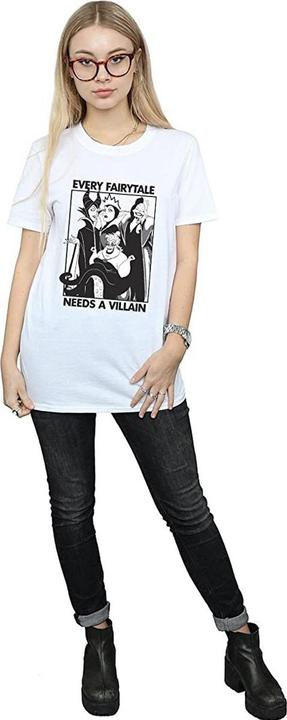 Image du produit Disney T-shirt en coton Femme/Ladies Every Fairy Tale Needs A Villain (Chaque conte de fées a besoin d'un (M)