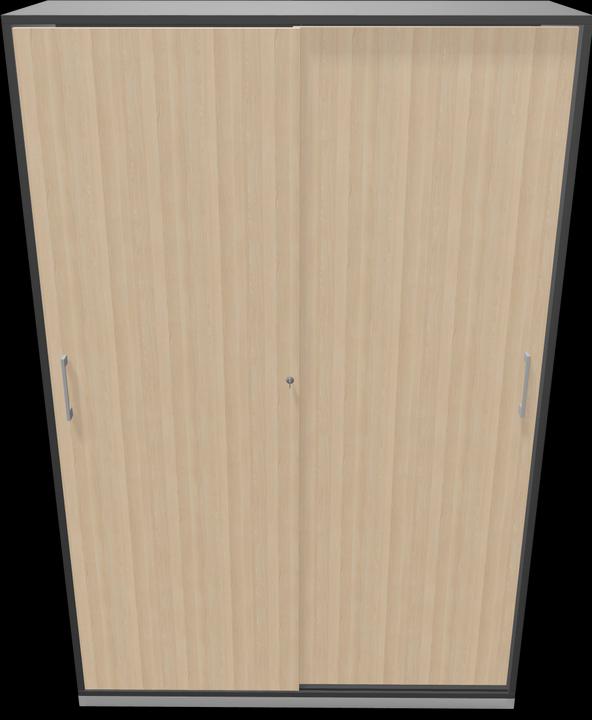 Immagine prodotto Narbutas Scelta armadio ad ante scorrevoli (120 x 40 x 182 cm)