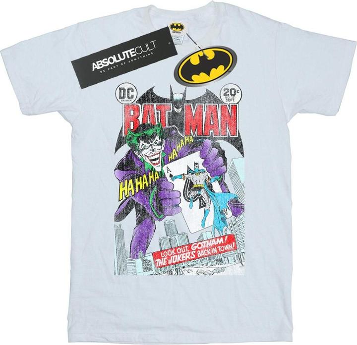 Produktbild Batman Joker Playing Card Cover TShirt (S)