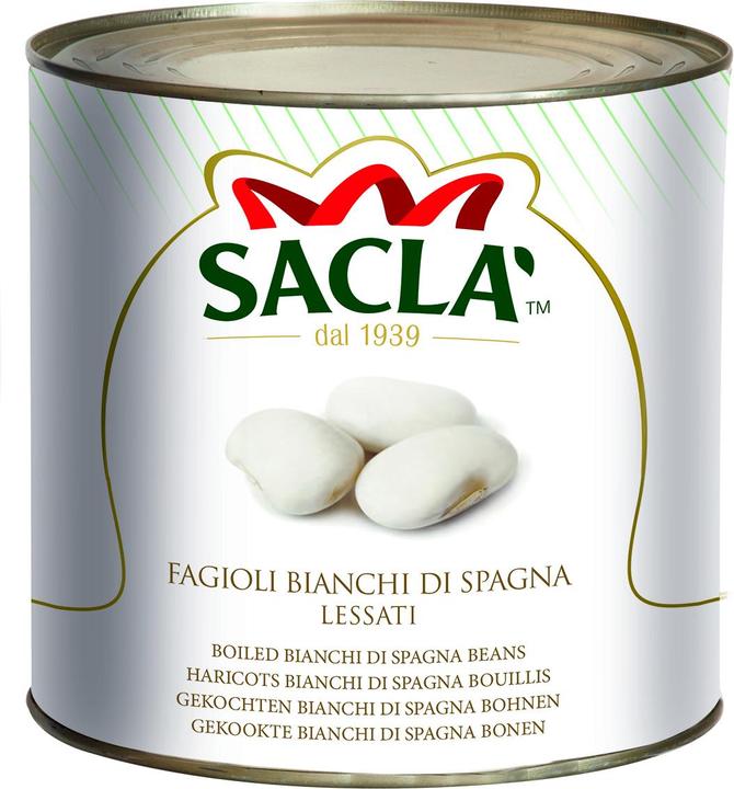 Image du produit Sacla Haricots blancs espagnols (2750 g)