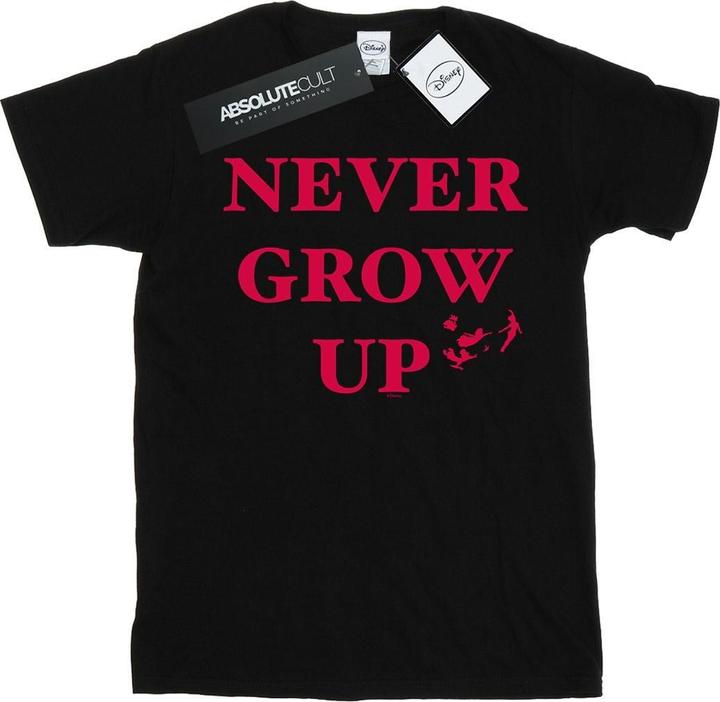 Immagine prodotto Disney Peter Pan Never Grow Up Maglietta Uomo (L)