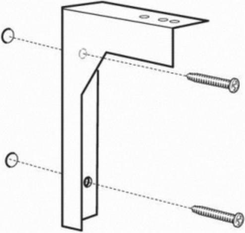Image du produit Nobo Montagekomponente (Verlängerte Halterung) für Leinwand (Packung mit 2) (À monter)