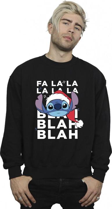 Produktbild Disney Lilo And Stitch Christmas Blah Blah Blah Sweatshirt (S)